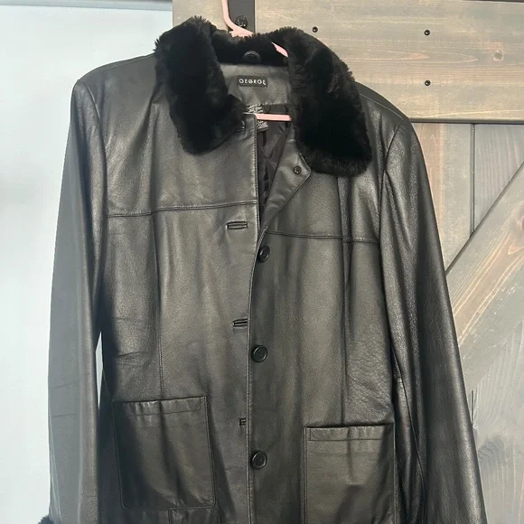 George Women’s leather jacket - Picture 1 of 4